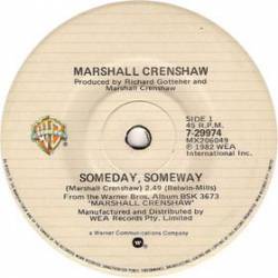 Marshall Crenshaw : Someday, Someway